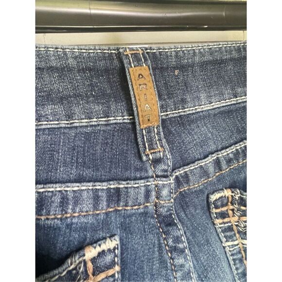 Ariat R.E.A.L Denim Mid Rise Boot Cut Jeans Size 31R - Picture 14 of 15